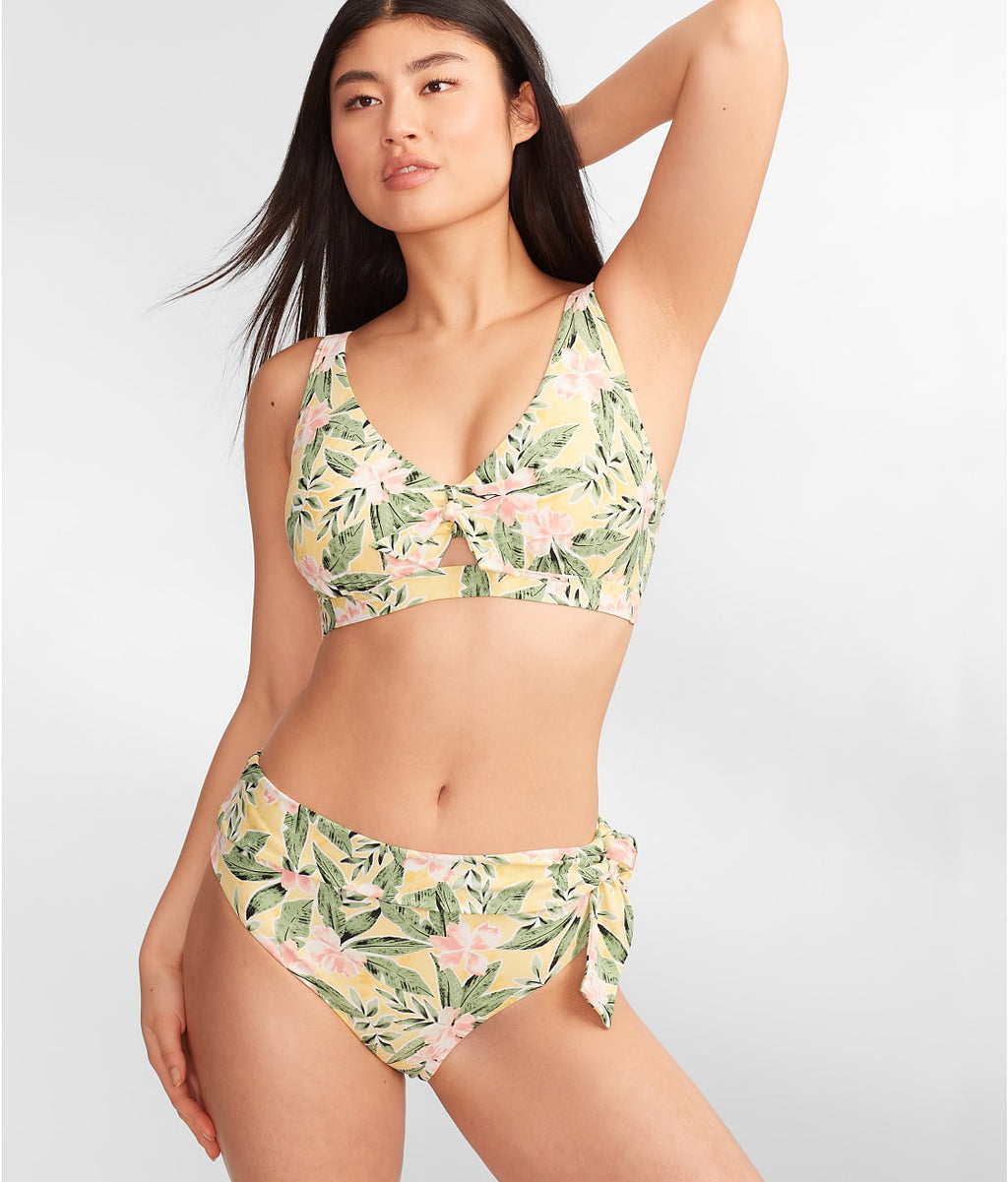 Sash Fold-Over Bikini Bottom