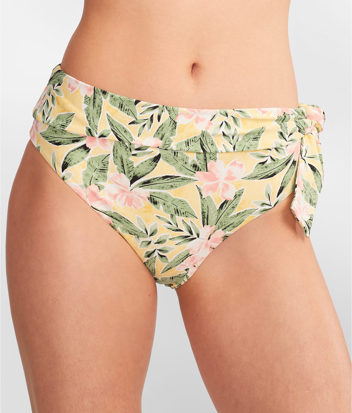 Sash Fold-Over Bikini Bottom