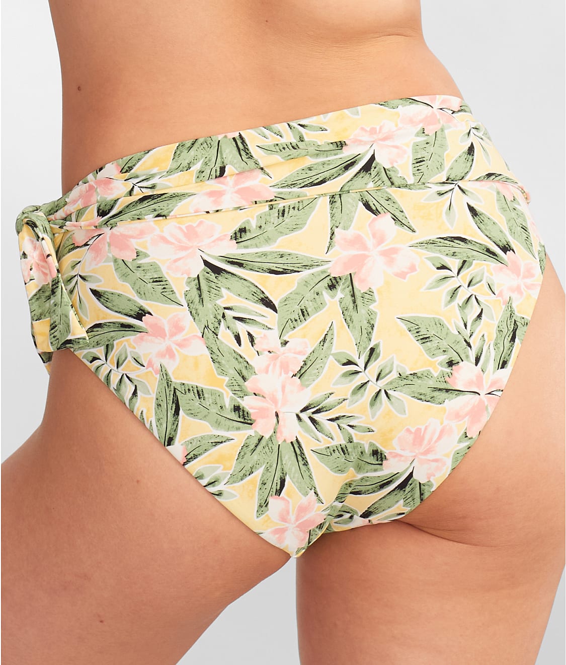 Sash Fold-Over Bikini Bottom