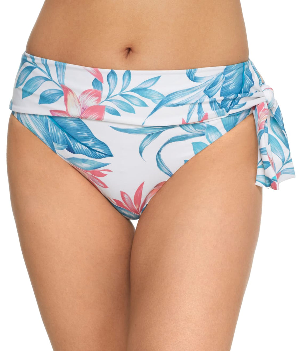 Sash Fold-Over Bikini Bottom