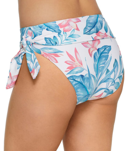 Sash Fold-Over Bikini Bottom