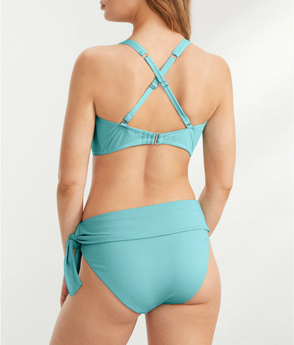 Sash Fold-Over Bikini Bottom