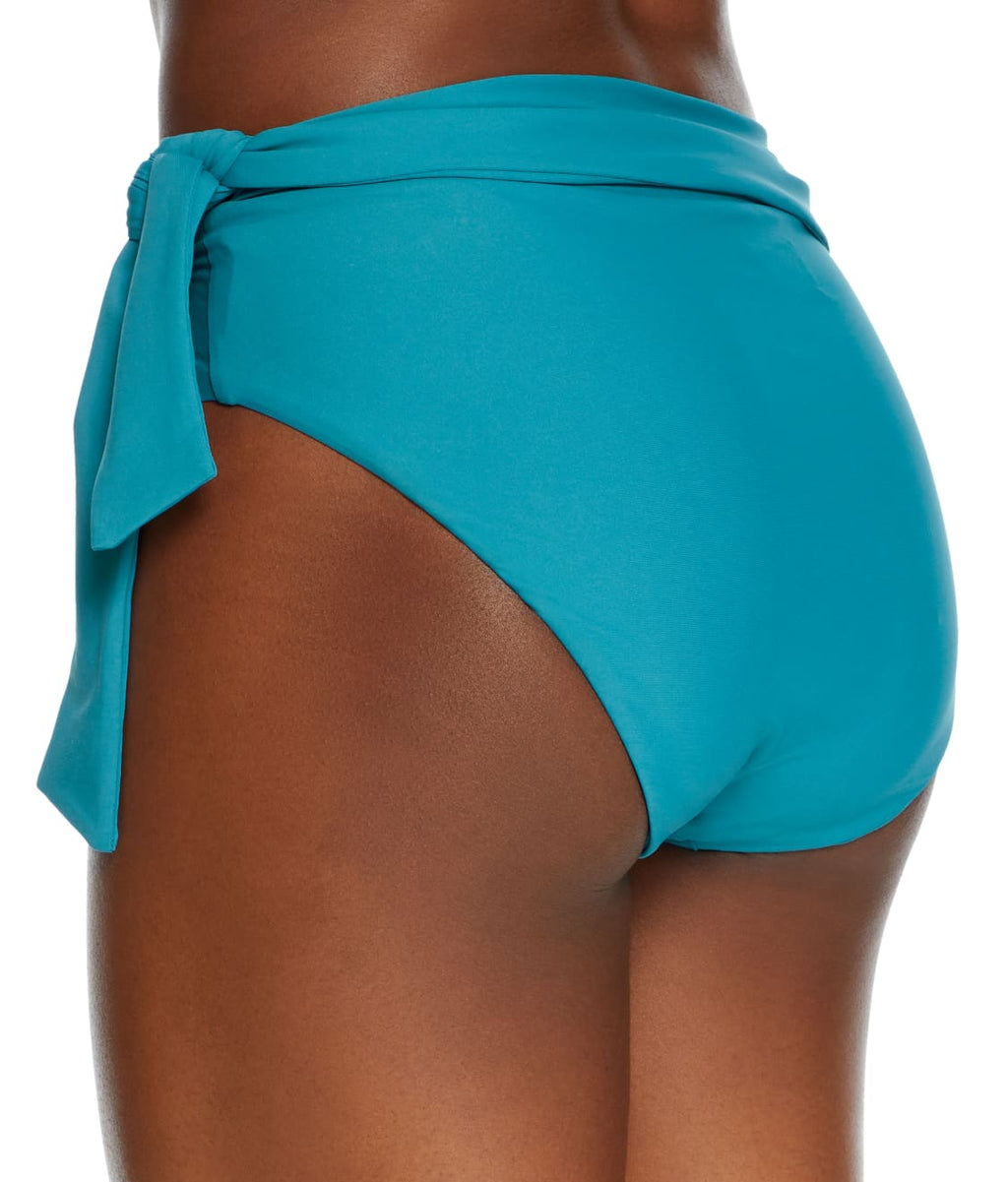 Sash Fold-Over Bikini Bottom
