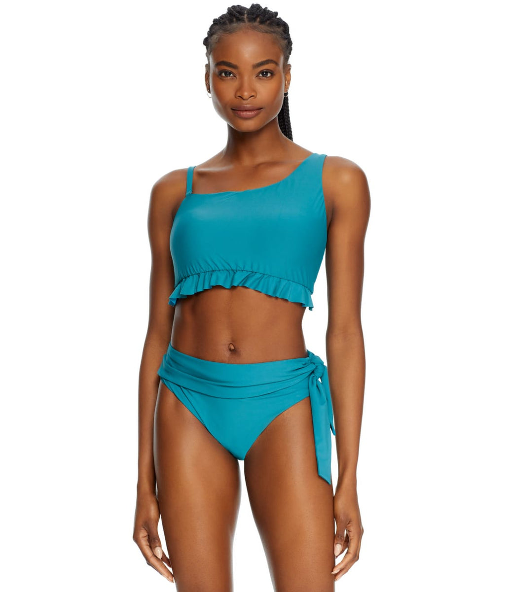 Sash Fold-Over Bikini Bottom