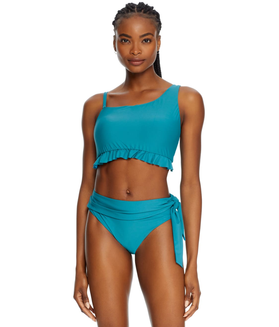 Sash Fold-Over Bikini Bottom