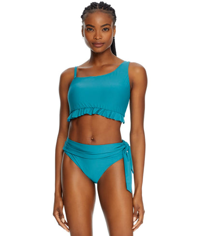 Sash Fold-Over Bikini Bottom