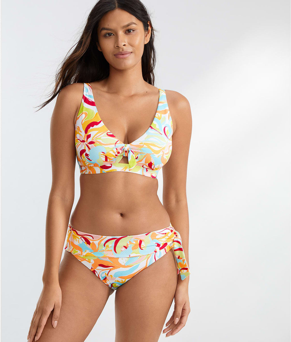 Sash Fold-Over Bikini Bottom