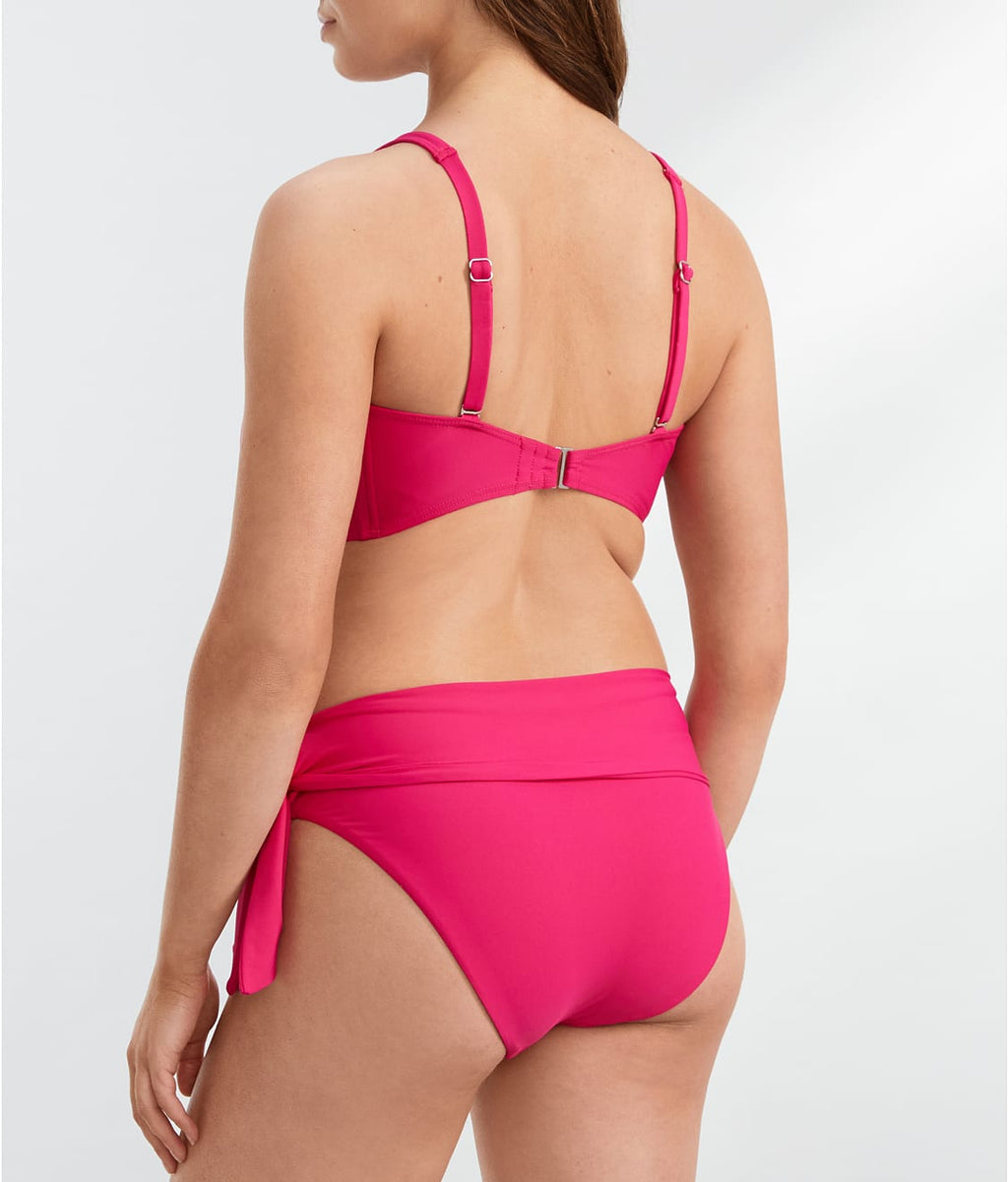 Sash Fold-Over Bikini Bottom