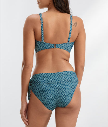 Sash Fold-Over Bikini Bottom