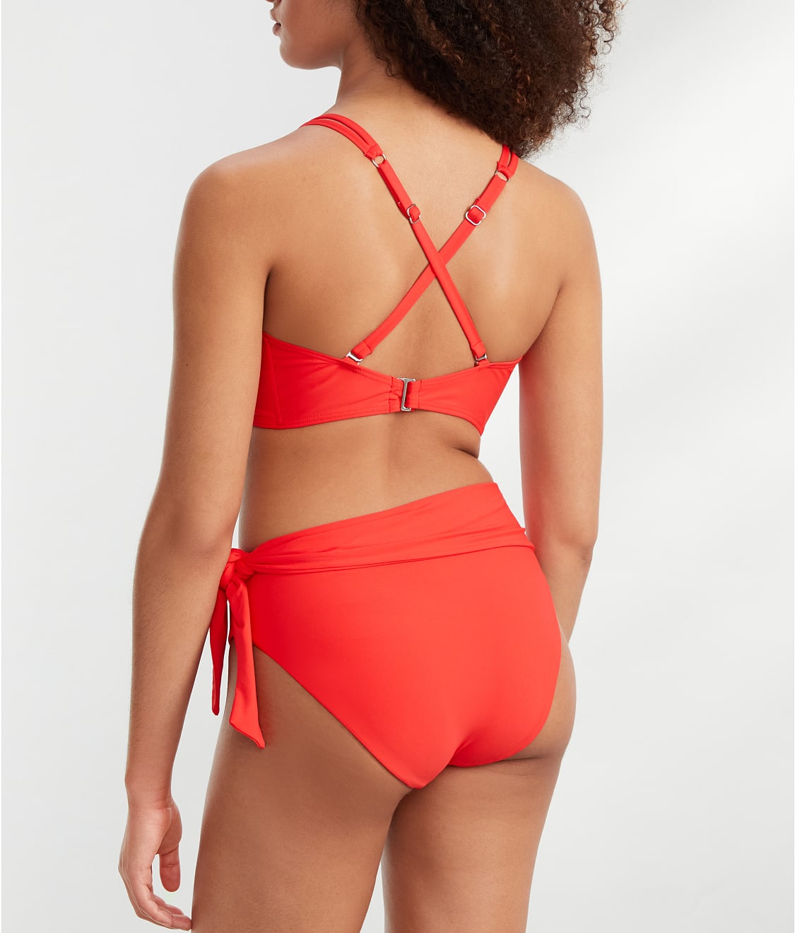 Sash Fold-Over Bikini Bottom