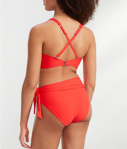 Sash Fold-Over Bikini Bottom