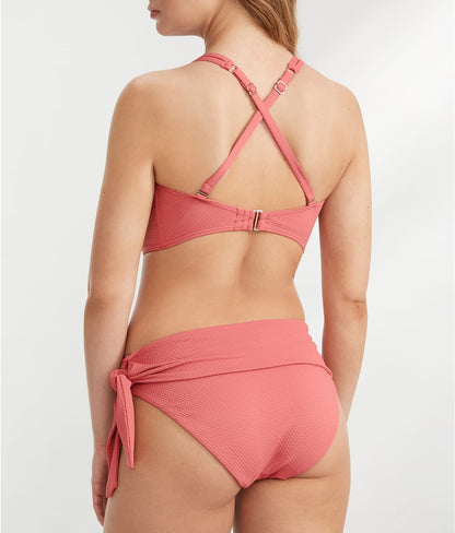 Sash Fold-Over Bikini Bottom