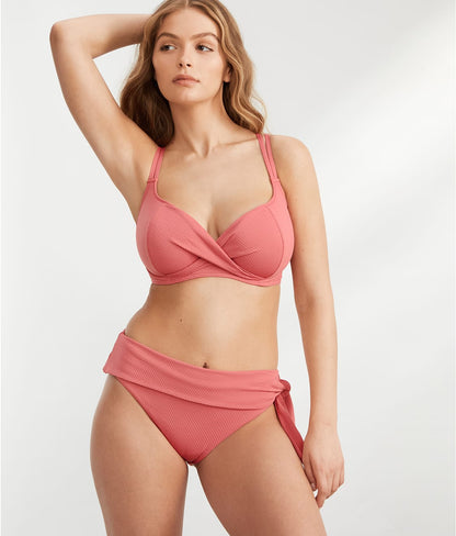 Sash Fold-Over Bikini Bottom