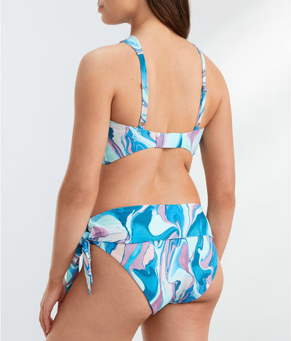 Sash Fold-Over Bikini Bottom