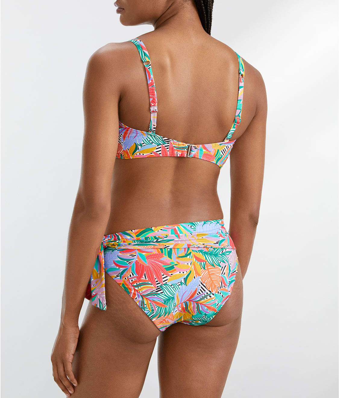 Sash Fold-Over Bikini Bottom