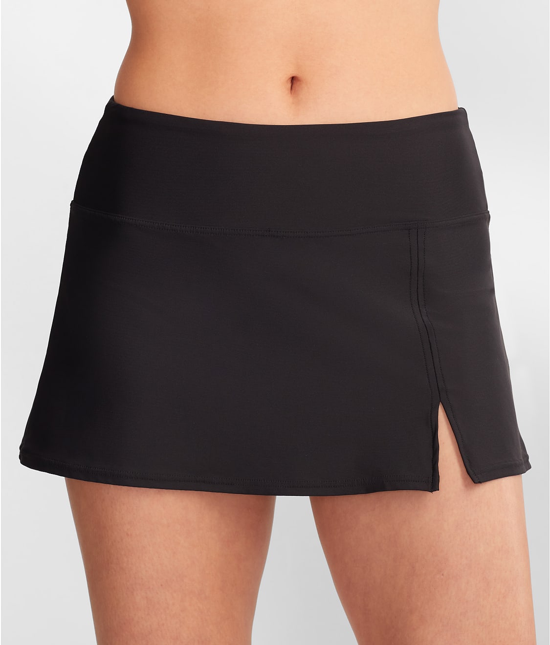 High-Waist Skirted Bikini Bottom