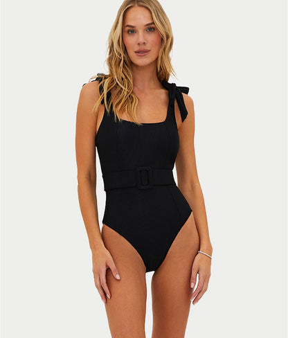 Sydney Belted One-Piece Swimsuit