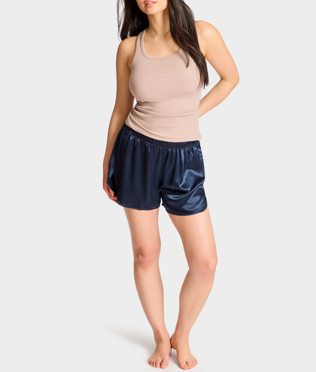 Brittany Satin Sleep Shorts