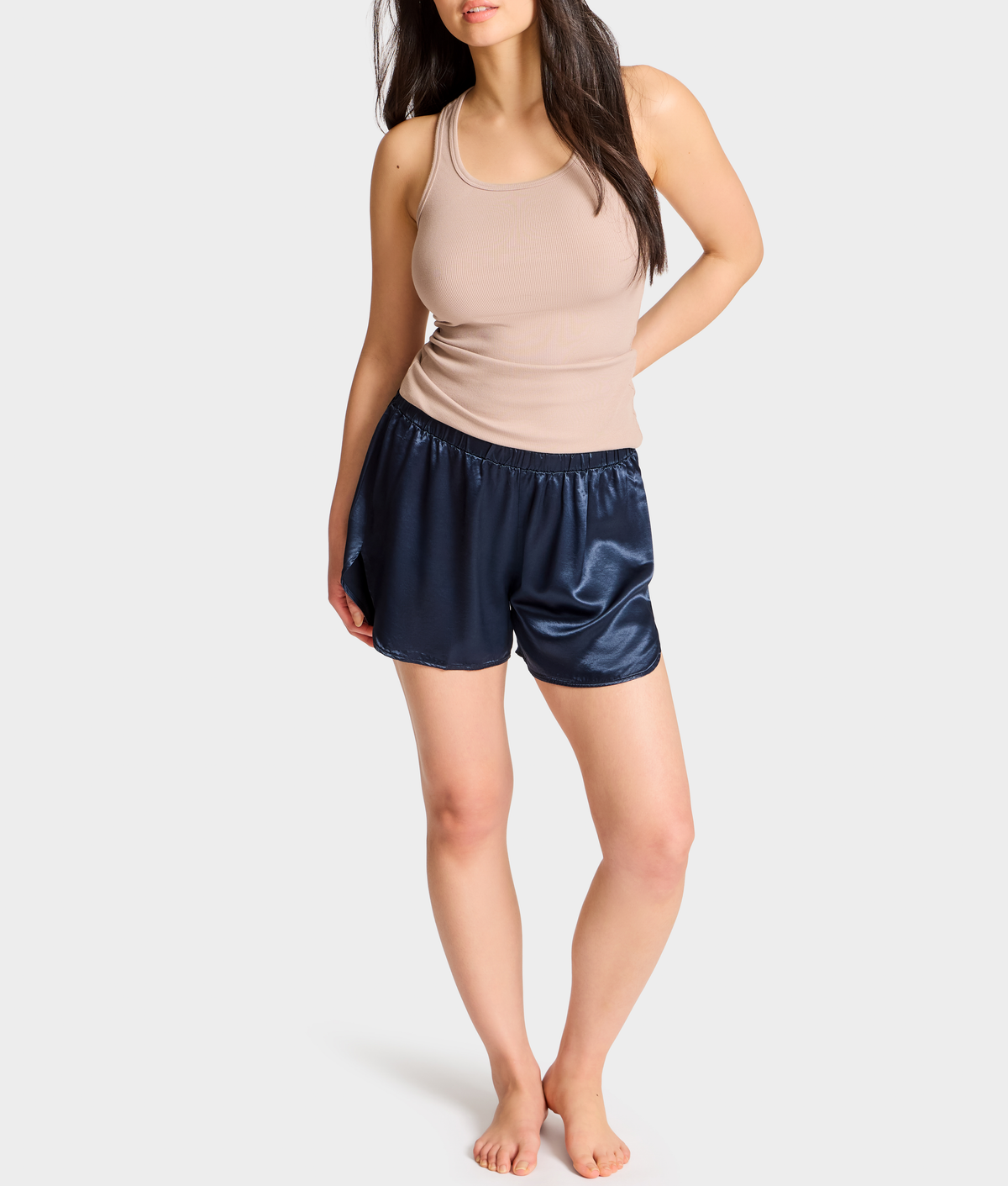 Brittany Satin Sleep Shorts