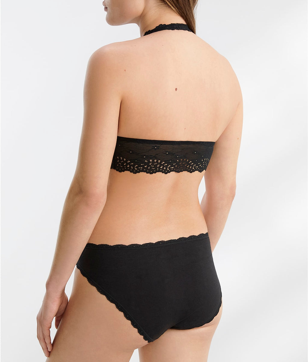 Inspired Eyelet Hi-Cut Brief