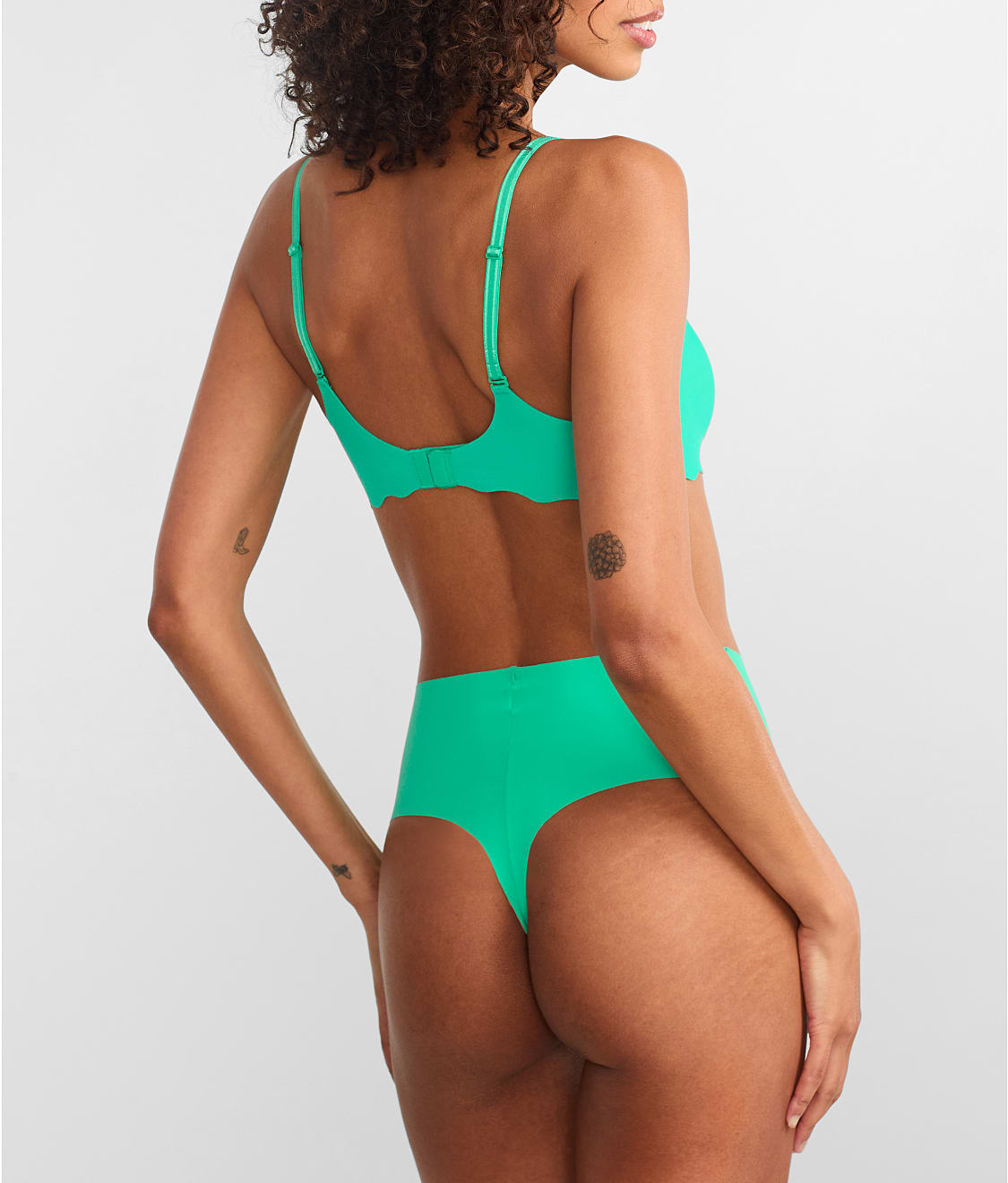 b.Barenecessities High-Waist Thong