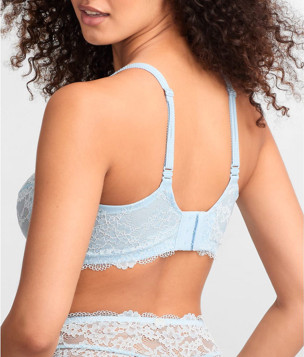 Lace Unlined Side Support Bra