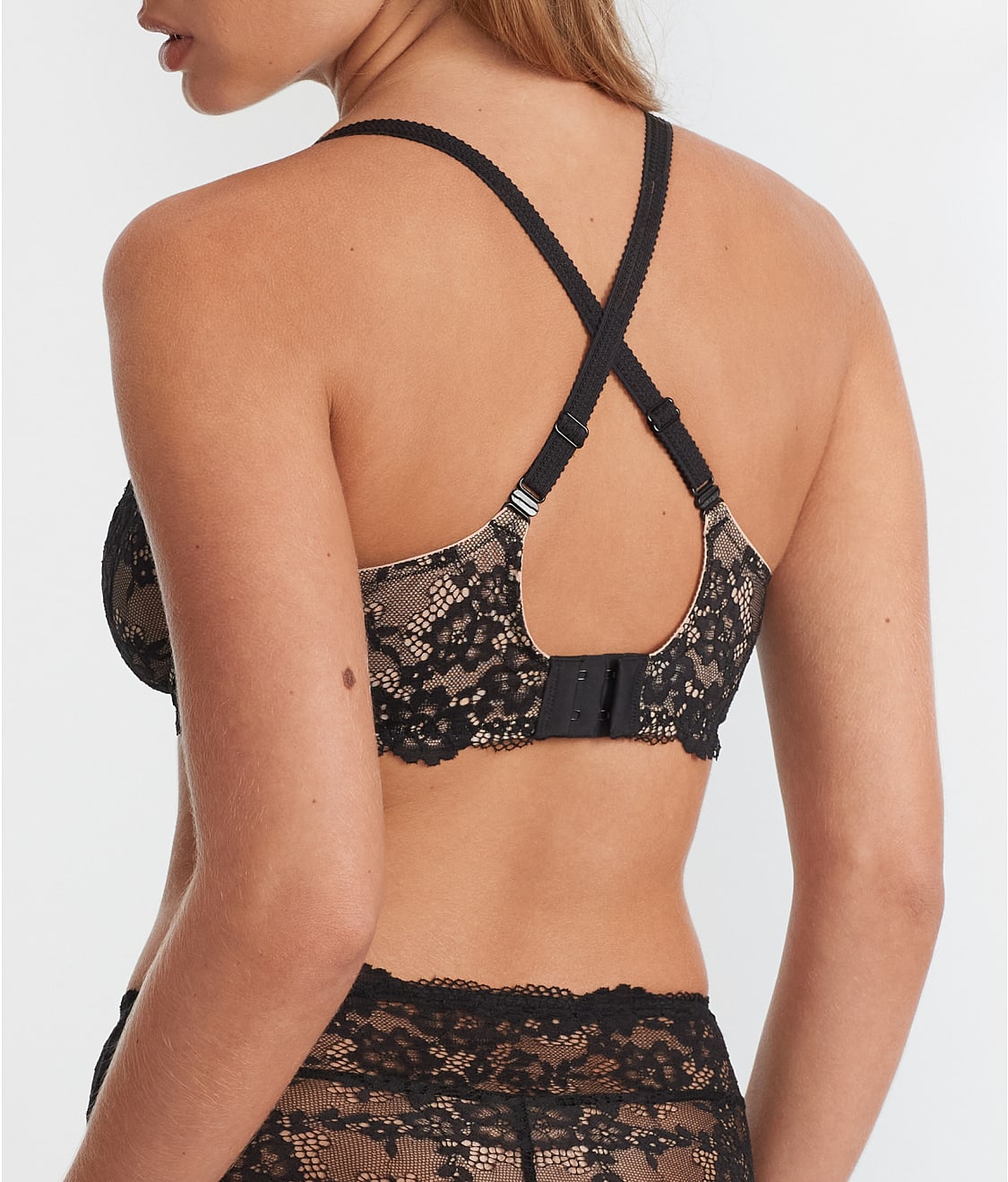 Lace Unlined Side Support Bra