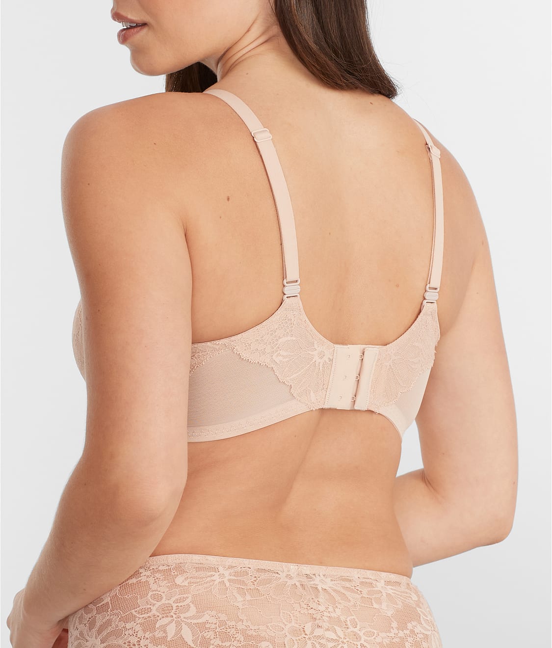 Lightly Lined Lace Plunge Bra