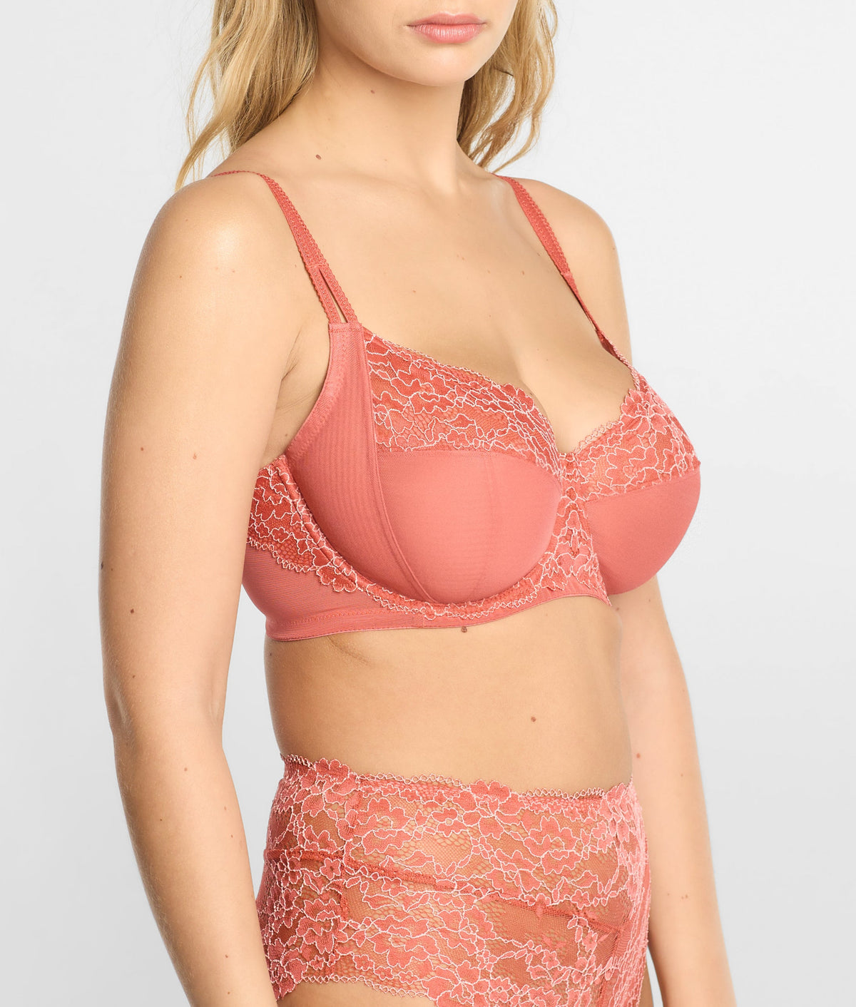 Unlined Side Support Bra