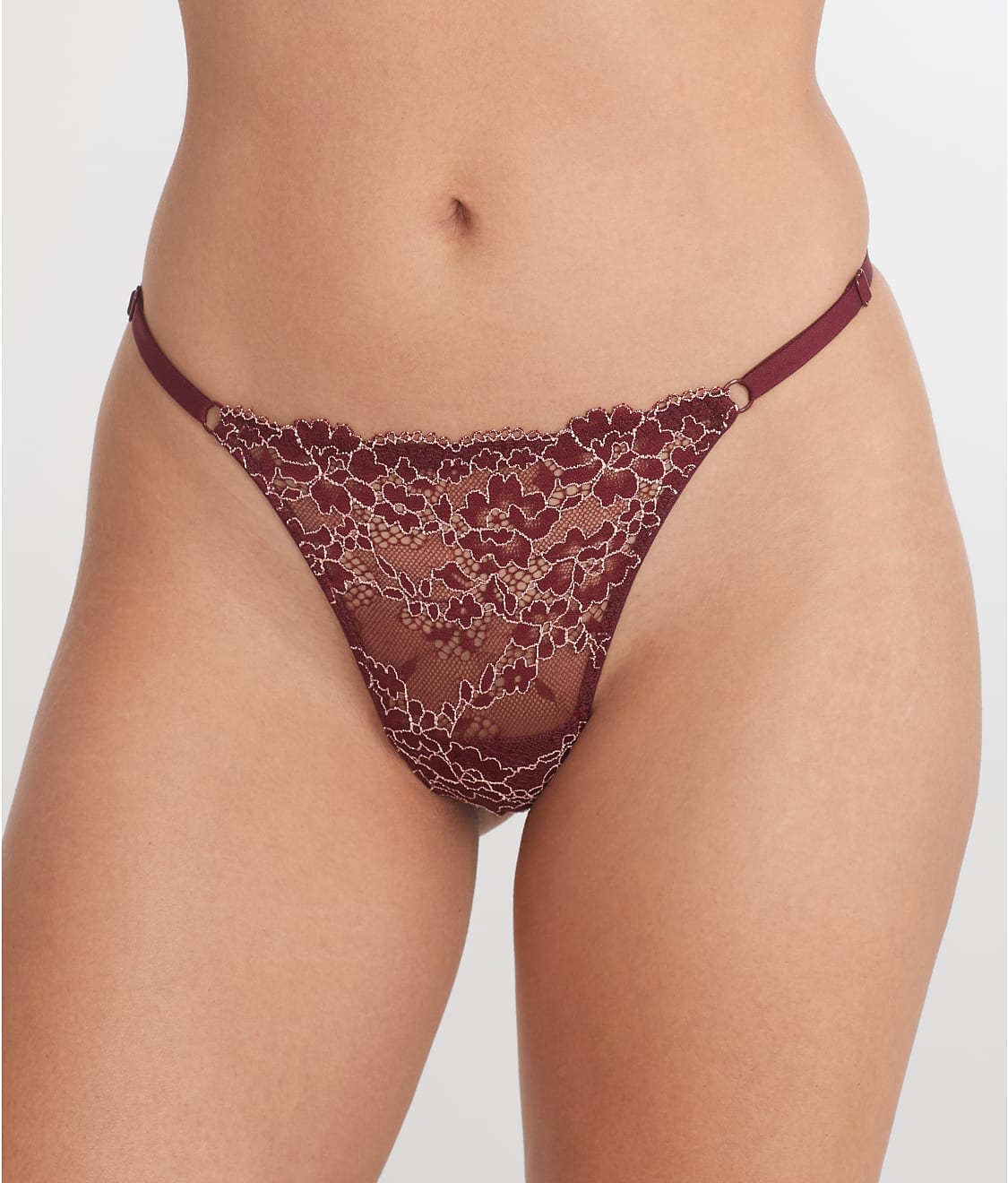 Adjustable Lace G-String