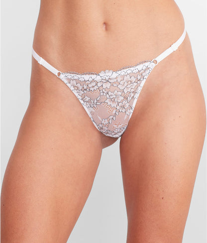 Adjustable Lace G-String