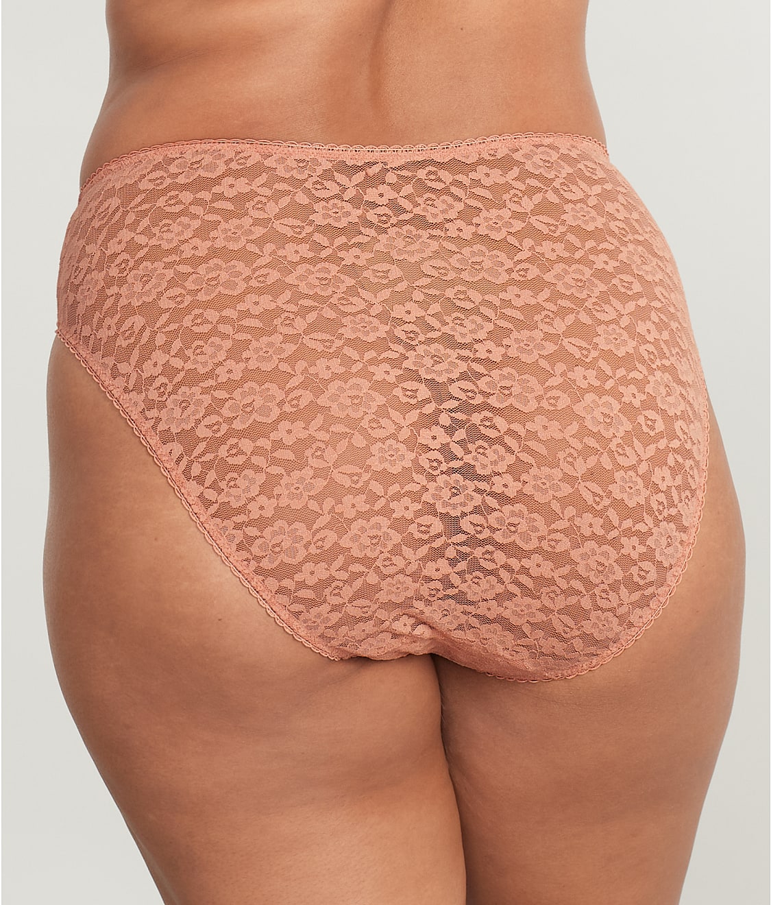 Allover Lace High-Leg Brief