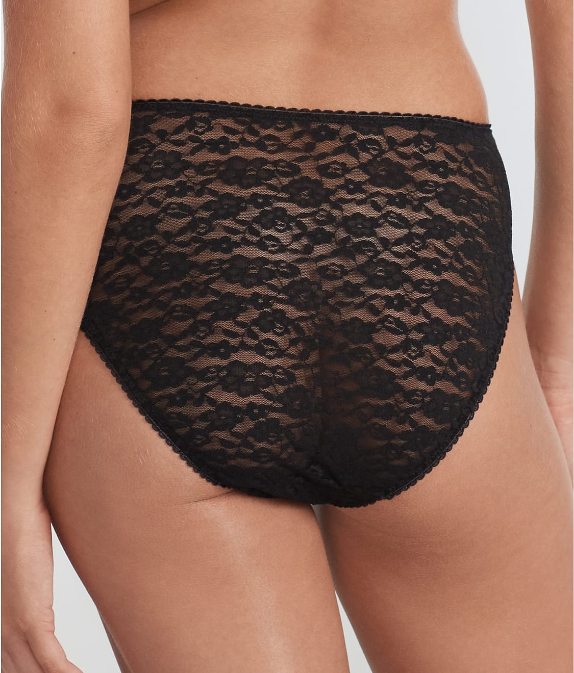 Allover Lace High-Leg Brief
