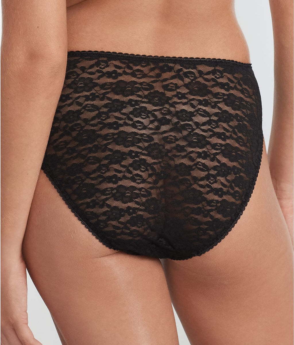 Allover Lace High-Leg Brief