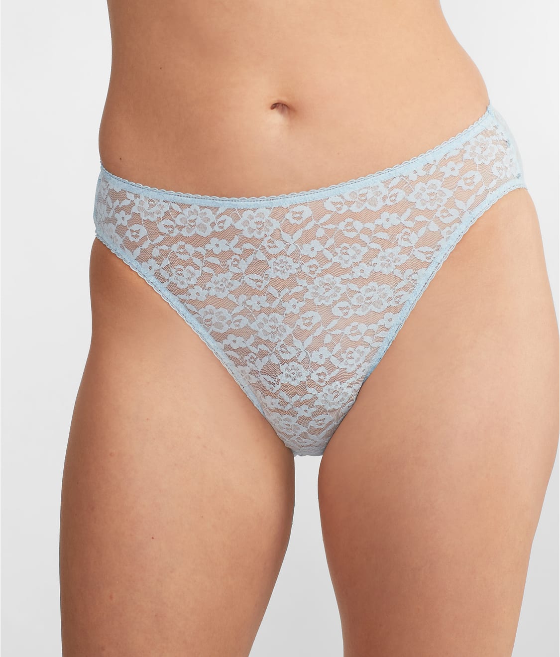 Allover Lace High-Leg Brief