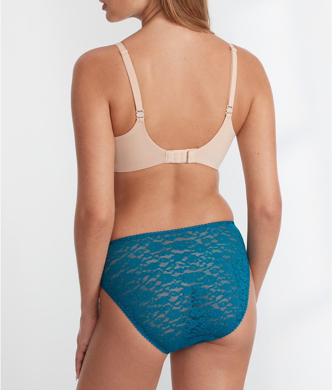 Allover Lace High-Leg Brief