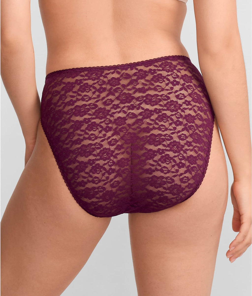 Allover Lace High-Leg Brief