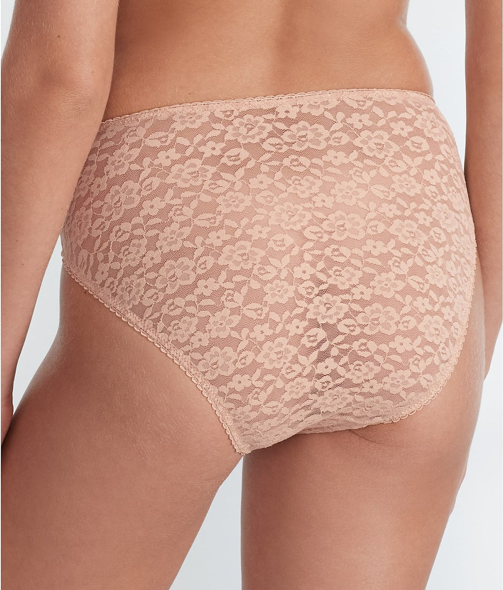 Allover Lace High-Leg Brief