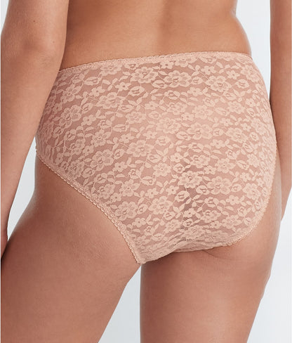 Allover Lace High-Leg Brief