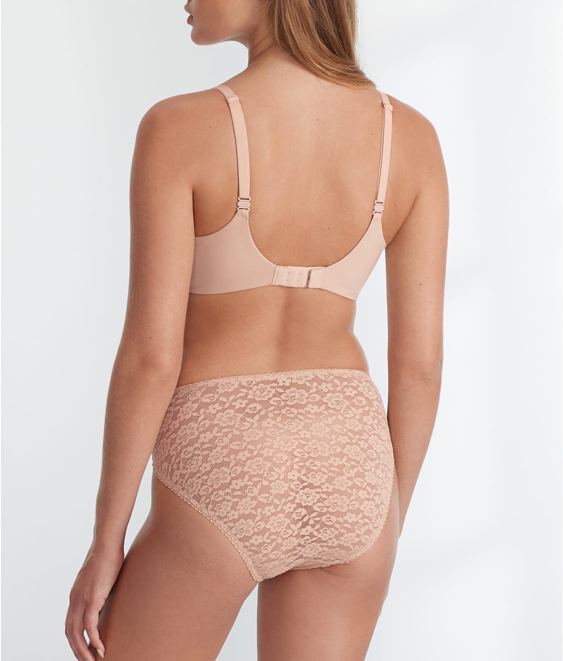 Allover Lace High-Leg Brief