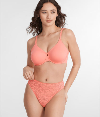 Allover Lace High-Leg Brief