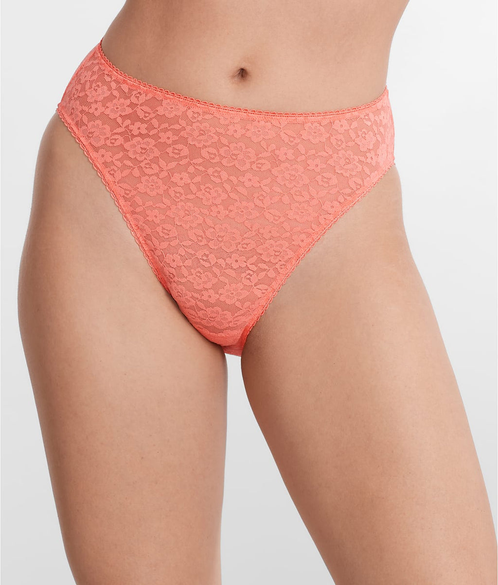 Allover Lace High-Leg Brief
