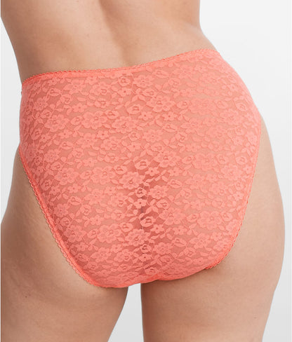 Allover Lace High-Leg Brief