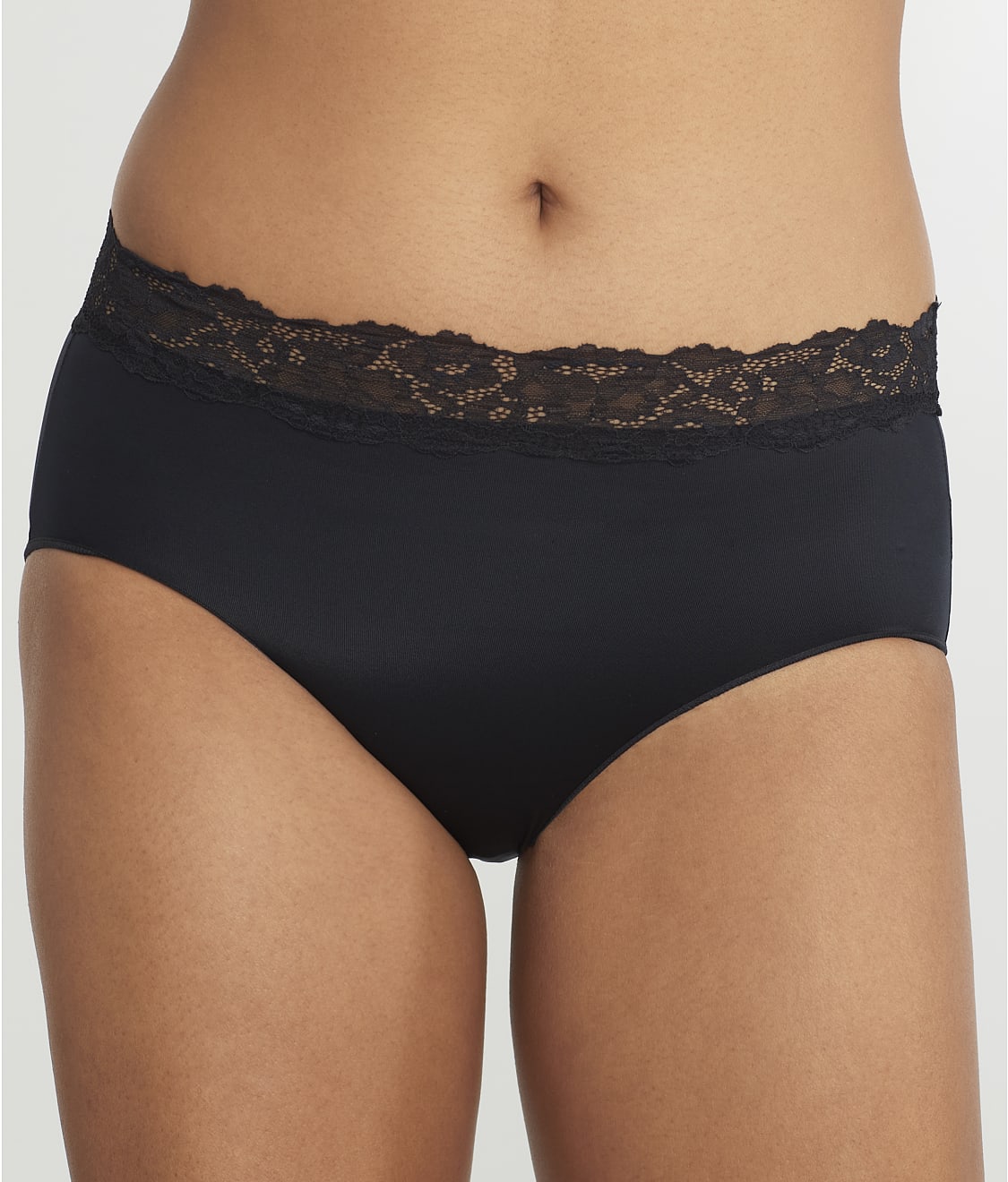 Shine Brief With Lace