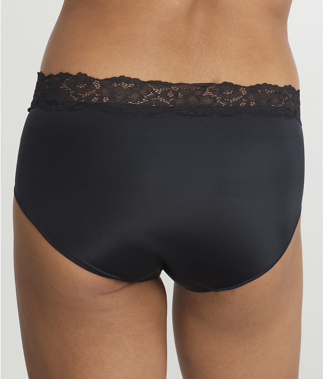 Shine Brief With Lace
