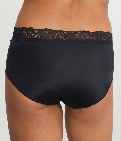 Shine Brief With Lace