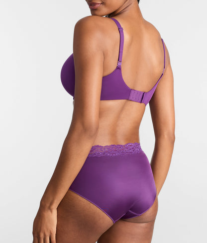 Shine Brief With Lace