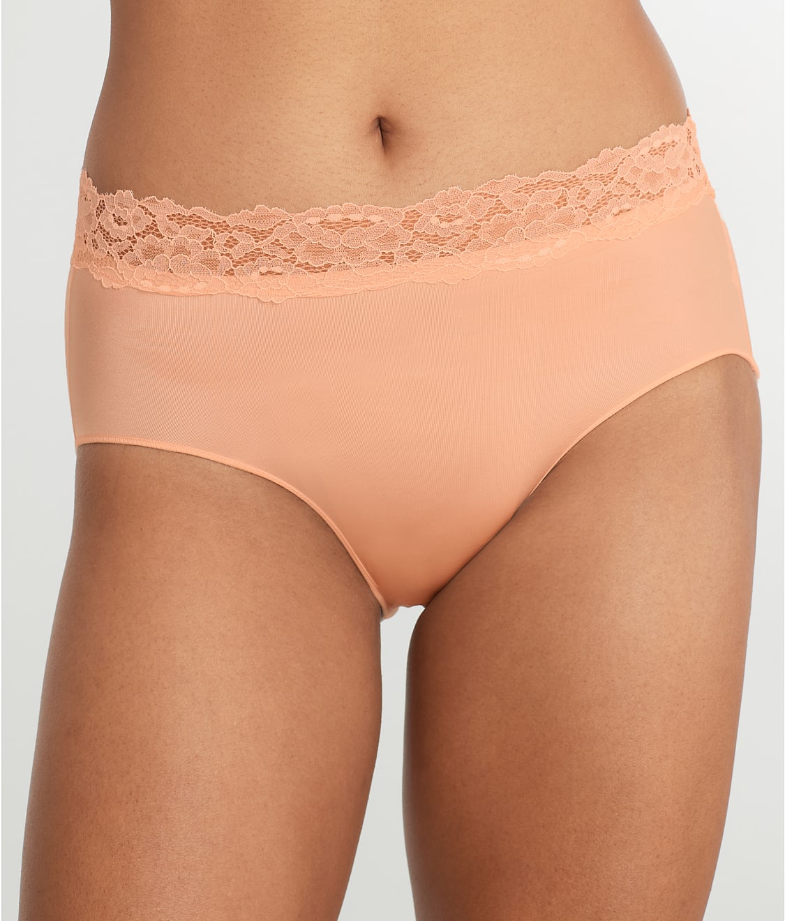 Shine Brief With Lace