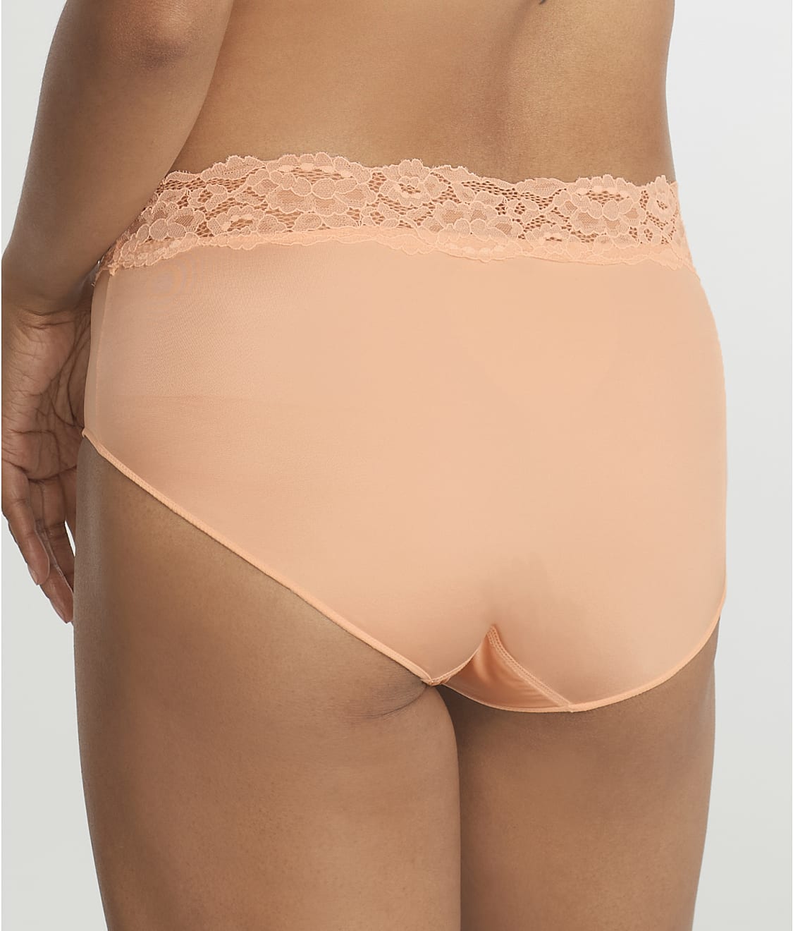 Shine Brief With Lace