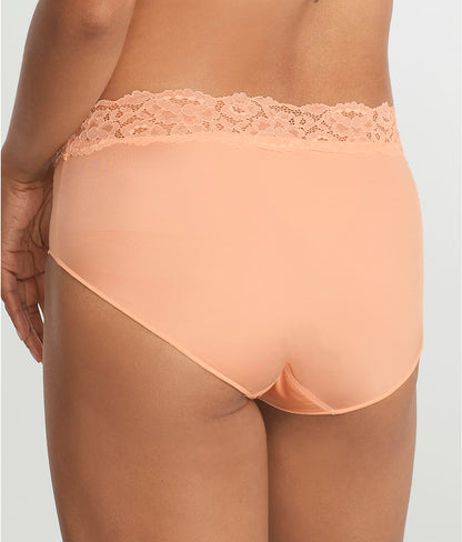 Shine Brief With Lace